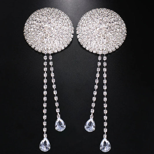 Bijoux pendentif poitrine strass plusieurs modèles