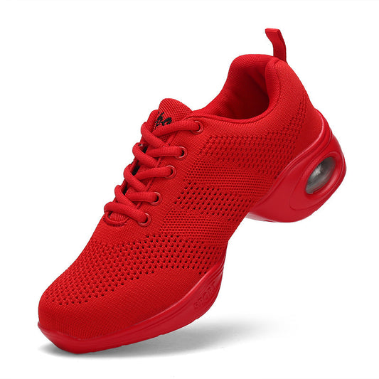 Baskets danse Dudeli rouge T38